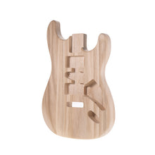 Load image into Gallery viewer, Muslady JB-T02 Unfinished Guitar Body DIY Parts Platane Wood Blank Guitar Barrel for JB Style Bass Guitars Guitar Accessories