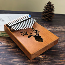Load image into Gallery viewer, Scoutdoor 17 Keys Kalimba Thumb Piano Made By Single Board High-Quality Wood Mahogany Body Musical Instrument
