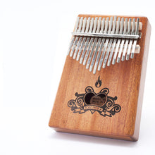 Load image into Gallery viewer, Scoutdoor 17 Keys Kalimba Thumb Piano Made By Single Board High-Quality Wood Mahogany Body Musical Instrument