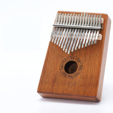 Load image into Gallery viewer, Scoutdoor 17 Keys Kalimba Thumb Piano Made By Single Board High-Quality Wood Mahogany Body Musical Instrument