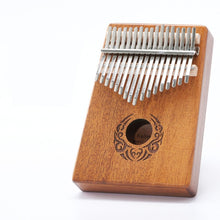 Load image into Gallery viewer, Scoutdoor 17 Keys Kalimba Thumb Piano Made By Single Board High-Quality Wood Mahogany Body Musical Instrument