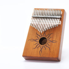 Load image into Gallery viewer, Scoutdoor 17 Keys Kalimba Thumb Piano Made By Single Board High-Quality Wood Mahogany Body Musical Instrument