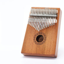 Load image into Gallery viewer, Scoutdoor 17 Keys Kalimba Thumb Piano Made By Single Board High-Quality Wood Mahogany Body Musical Instrument