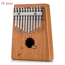 Load image into Gallery viewer, W-17T 17 Keys Kalimba Thumb Piano High-Quality Wood Mahogany Body Musical Instrument With Learning Book Tune Hammer for beginner